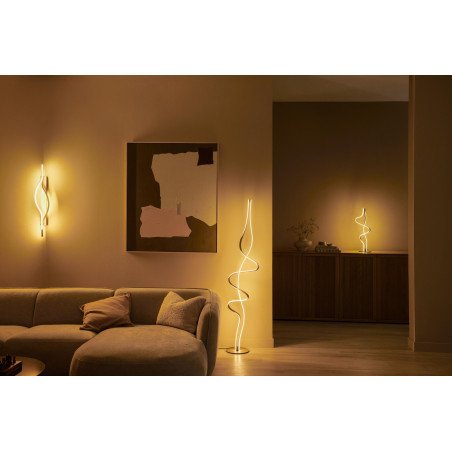 Lucide LAMBADA - Applique murale - LED Dim. - 1x20W 2700K - Champagne Couleur - Premium