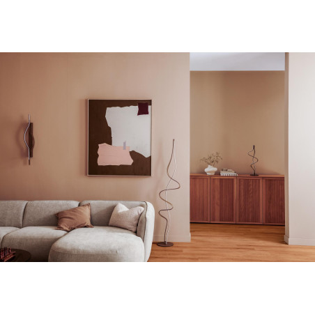 Lucide LAMBADA - Applique murale - LED Dim. - 1x20W 2700K - Champagne Couleur - Premium