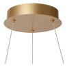 Lucide SARDANA - Suspension - Ø 80 cm - LED Dim. - 1x74W 2700K - Or Mat / Laiton - Premium