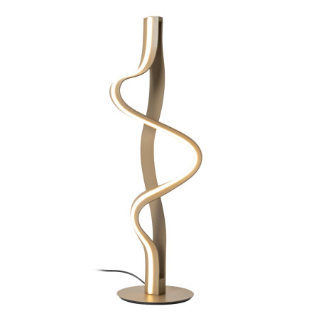 Lucide LAMBADA - Lampe de table - LED Dim. - 1x19W 2700K - Champagne Couleur - Premium