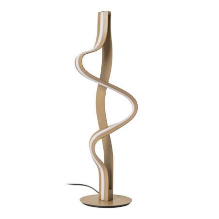 Lucide LAMBADA - Lampe de table - LED Dim. - 1x19W 2700K - Champagne Couleur - Premium
