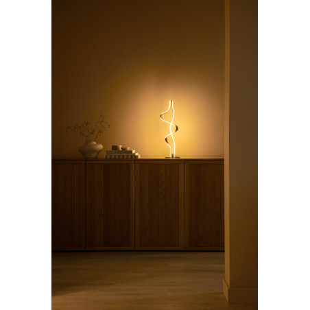 Lucide LAMBADA - Lampe de table - LED Dim. - 1x19W 2700K - Champagne Couleur - Premium