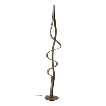 Lucide LAMBADA - Lampadaire - LED Dim. - 1x38W 2700K - Or Mat / Laiton - Premium