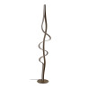 Lucide LAMBADA - Lampadaire - LED Dim. - 1x38W 2700K - Or Mat / Laiton - Premium