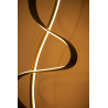 Lucide LAMBADA - Lampadaire - LED Dim. - 1x38W 2700K - Or Mat / Laiton - Premium