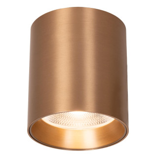 Lucide STRAXX - Spot plafond - Ø 8 cm - LED Dim. - CCT - 1x15W 2700K/4000K - Champagne Couleur - Premium