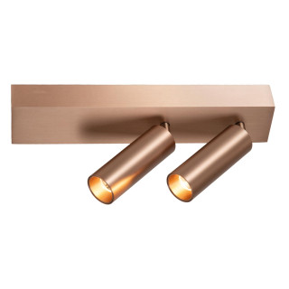 Lucide BIXX - Spot plafond - LED Dim. - CCT - 2x8W 2700K/4000K - Champagne Couleur - Premium