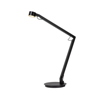 Lucide OGDEN - Lampe de bureau - LED 3 StepDim - 1x7W 3000K - Noir - Premium