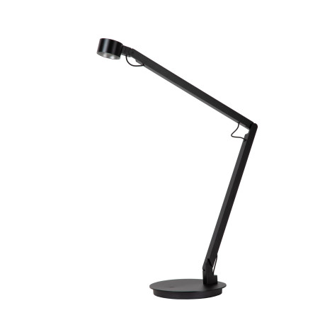 Lucide OGDEN - Lampe de bureau - LED 3 StepDim - 1x7W 3000K - Noir - Premium