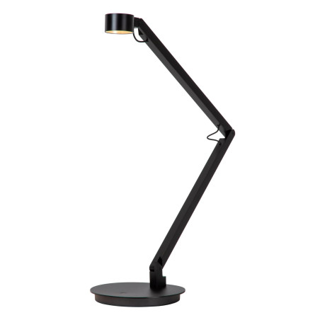 Lucide OGDEN - Lampe de bureau - LED 3 StepDim - 1x7W 3000K - Noir - Premium