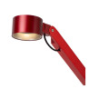 Lucide OGDEN - Lampe de bureau - LED 3 StepDim - 1x7W 3000K - Rouge - Premium