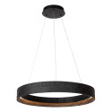 Lucide ADELANTE - Suspension - Ø 60 cm - LED Dim. - CCT - 1x36W 2200K/3300K - Noir - Premium