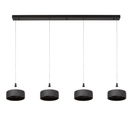 Lucide ADELANTE - Suspension - Ø 60 cm - LED Dim. - CCT - 1x36W 2200K/3300K - Noir - Premium