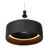 Lucide ADELANTE - Suspension - Ø 60 cm - LED Dim. - CCT - 1x36W 2200K/3300K - Noir - Premium