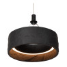Lucide ADELANTE - Suspension - Ø 60 cm - LED Dim. - CCT - 1x36W 2200K/3300K - Noir - Premium