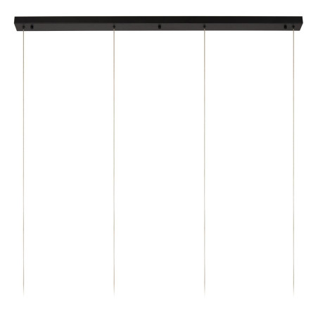 Lucide ADELANTE - Suspension - Ø 60 cm - LED Dim. - CCT - 1x36W 2200K/3300K - Noir - Premium