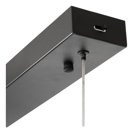 Lucide ADELANTE - Suspension - Ø 60 cm - LED Dim. - CCT - 1x36W 2200K/3300K - Noir - Premium