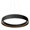 Lucide ADELANTE - Suspension - LED Dim. - CCT - 4x10W 2200K/3300K - Noir - Premium