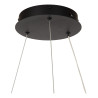 Lucide ADELANTE - Suspension - LED Dim. - CCT - 4x10W 2200K/3300K - Noir - Premium