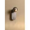 Lucide MONTANA - Applique murale - LED - CCT - 1x6W 2700K/4000K - Point de rechargement USB - Fer gris - Premium