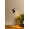 Lucide MONTANA - Applique murale - LED - CCT - 1x6W 2700K/4000K - Point de rechargement USB - Café - Premium