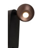 Lucide MONTANA - Applique murale - LED - CCT - 1x6W 2700K/4000K - Point de rechargement USB - Café - Premium