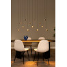 Lucide MONTANA - Suspension - LED Dim. - CCT - 13x5,7W 2700K/4000K - Fer gris - Premium