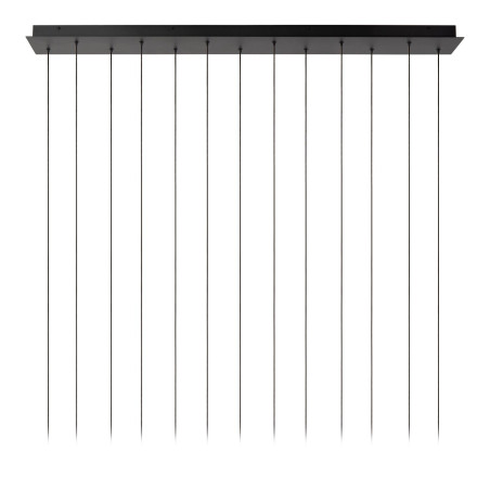 Lucide MONTANA - Suspension - LED Dim. - CCT - 13x5,7W 2700K/4000K - Fer gris - Premium