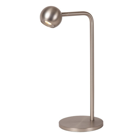 Lucide MONTANA - Lampe de table - LED Dim. - 1x5W 2700K - Fer gris - Premium