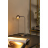 Lucide MONTANA - Lampe de table - LED Dim. - 1x5W 2700K - Fer gris - Premium