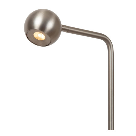 Lucide MONTANA - Lampadaire - LED Dim. - 1x6,3W 2700K - Fer gris - Premium