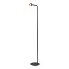 Lucide MONTANA - Lampadaire - LED Dim. - 1x6,3W 2700K - Café - Premium