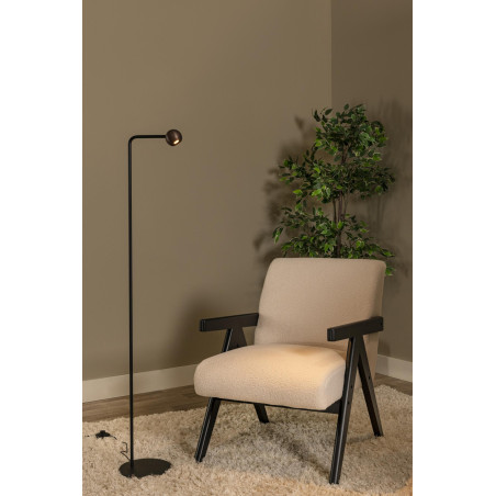Lucide MONTANA - Lampadaire - LED Dim. - 1x6,3W 2700K - Café - Premium