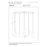 Lucide JASMINE - Suspension - LED Dim. - CCT - 5x4W 2200K/3300K - Cuivre - Premium