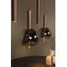 Lucide JASMINE - Suspension - LED Dim. - CCT - 7x4W 2200K/3300K - Convient aux mezzanines et plafonds hauts - Cuivre - Premium