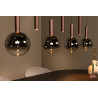 Lucide JASMINE - Suspension - LED Dim. - CCT - 7x4W 2200K/3300K - Convient aux mezzanines et plafonds hauts - Cuivre - Premium