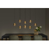 Lucide GISELA - Suspension - LED Dim. - 8x3,9W 2700K - Ambre - Premium