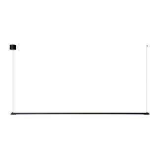 Lucide MARNIK - Suspension - Ø 2,5 cm - LED Dim. - CCT - 1x24W 2700K/4000K - Détecteur à balayage manuel - Noir - Premium