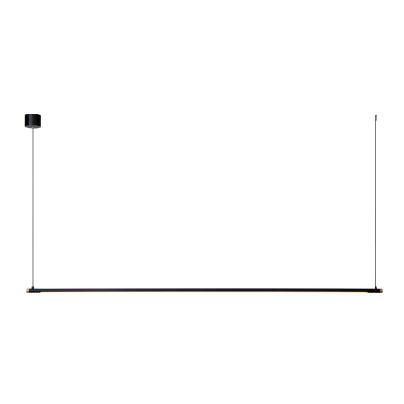 Lucide MARNIK - Suspension - Ø 2,5 cm - LED Dim. - CCT - 1x24W 2700K/4000K - Détecteur à balayage manuel - Noir - Premium