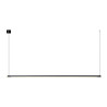 Lucide MARNIK - Suspension - Ø 2,5 cm - LED Dim. - CCT - 1x24W 2700K/4000K - Détecteur à balayage manuel - Noir - Premium
