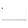 Lucide MARNIK - Suspension - Ø 2,5 cm - LED Dim. - CCT - 1x24W 2700K/4000K - Détecteur à balayage manuel - Noir - Premium