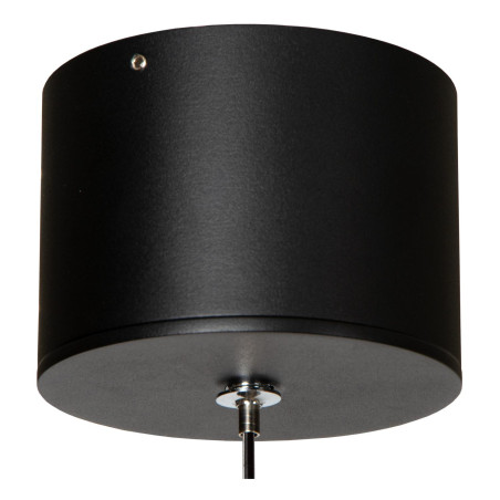 Lucide MARNIK - Suspension - Ø 2,5 cm - LED Dim. - CCT - 1x24W 2700K/4000K - Détecteur à balayage manuel - Noir - Premium