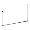 Lucide MARNIK - Suspension - Ø 2,5 cm - LED Dim. - CCT - 1x24W 2700K/4000K - Détecteur à balayage manuel - Noir - Premium