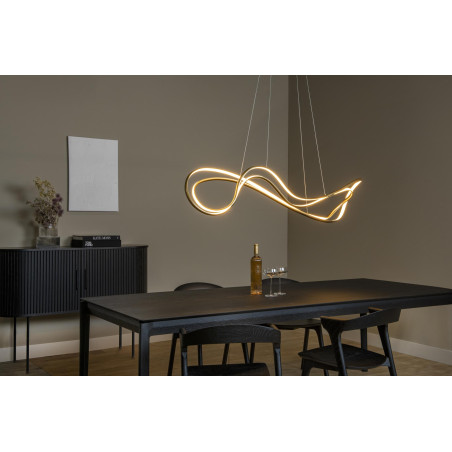 Lucide SARDANA - Suspension - LED Dim. - 1x54W 2700K - Or Mat / Laiton - Premium