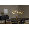 Lucide SARDANA - Suspension - LED Dim. - 1x54W 2700K - Or Mat / Laiton - Premium