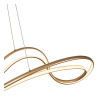 Lucide SARDANA - Suspension - LED Dim. - 1x54W 2700K - Or Mat / Laiton - Premium