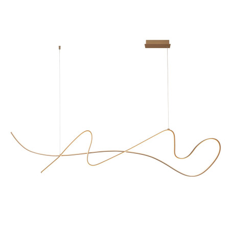 Lucide LAMBADA - Suspension - LED Dim. - 1x47W 2700K - Champagne Couleur - Premium