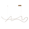 Lucide LAMBADA - Suspension - LED Dim. - 1x47W 2700K - Champagne Couleur - Premium