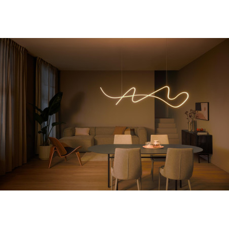 Lucide LAMBADA - Suspension - LED Dim. - 1x47W 2700K - Champagne Couleur - Premium