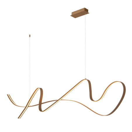 Lucide LAMBADA - Suspension - LED Dim. - 1x47W 2700K - Champagne Couleur - Premium